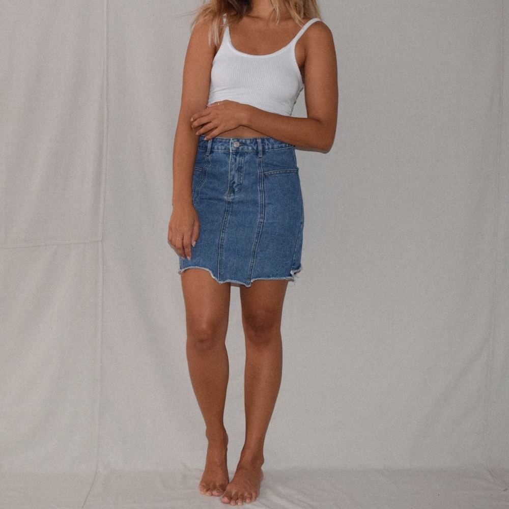 Jean Skirt